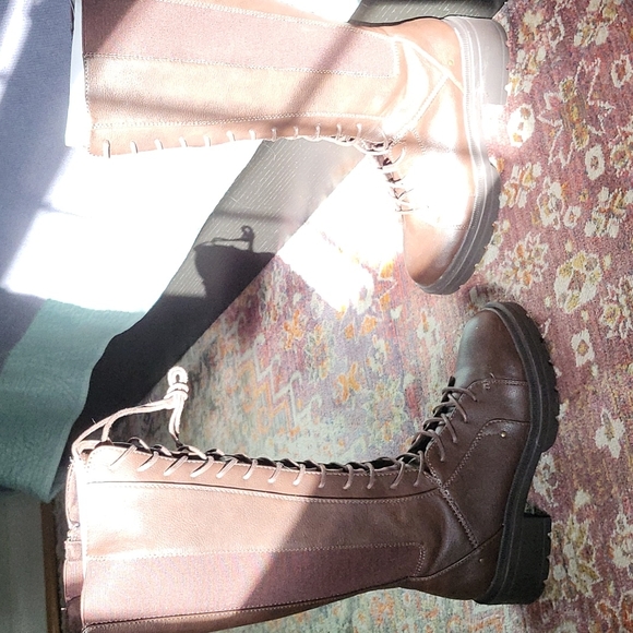 Rocket dog lace up knee high  boots - Picture 6 of 8